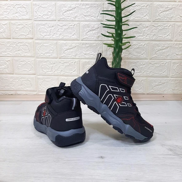 Lumberjack Raptor Hı Siyah-Kırmızı Waterproof Erkek Çocuk Bot ürün görseli 1