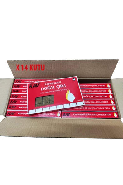 Kav Orijinal Kahverengi Doğal Çıra 32 Li X 14 Kutu ürün görseli 1