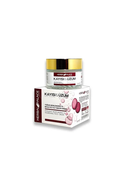 Herbal Palace Kayısı Çekirdeği - Üzüm Çekirdeği Kremi 50 ml ürün görseli 1