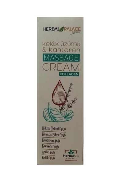 Herbal Palace Keklik Üzümü&kantaron Massage Cream 100 Ml ürün görseli 1