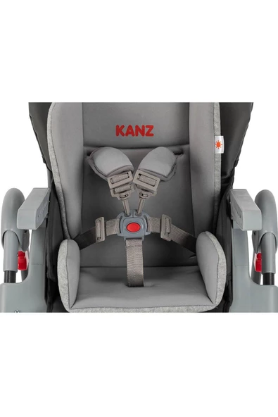 Kanz Bistro Mama Sandalyesi Antrasit - Resim 8
