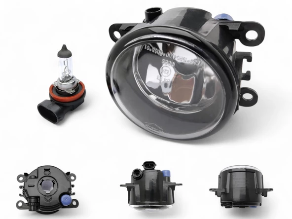 Sis Farı Ampullü Sol Sağ - Renault Megane 2 Fiat G.Punto Evo Ford Connect 8200074008 2N1115201AB 4416799 ürün görseli 1