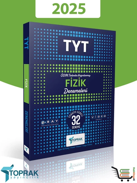 Toprak 2025 Model TYT Fizik 32'li Deneme ürün görseli 1