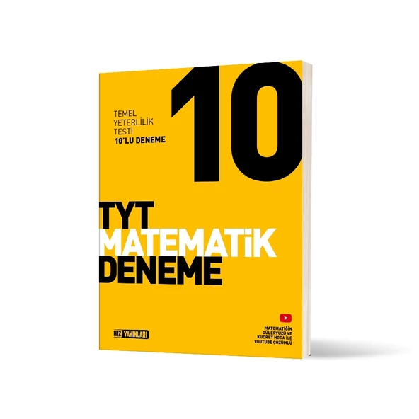 Hız Yayınları TYT 10'lu Matematik Denemeleri ürün görseli 1