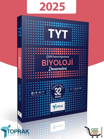 Toprak 2025 Model TYT Biyoloji 32'li Deneme ürün görseli 1