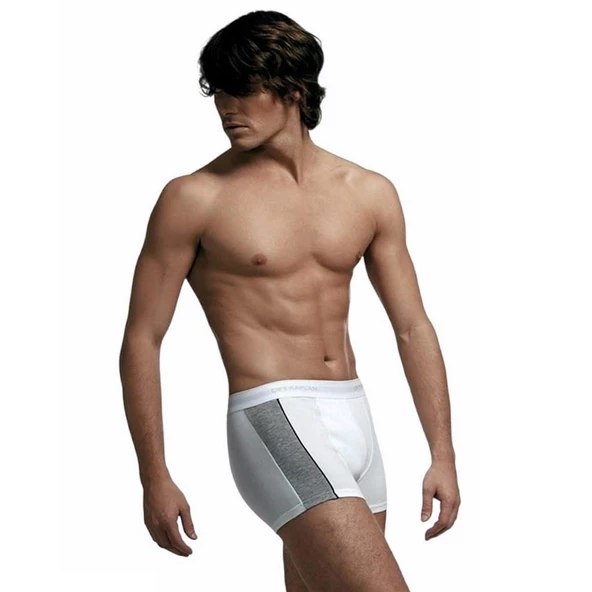 Çift Kaplan 850 Biyeli Pamuklu Elastanlı Erkek Boxer - Resim 5