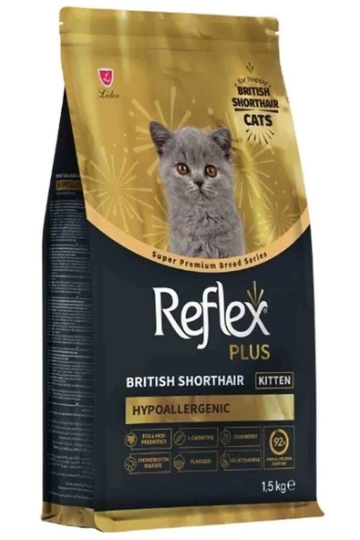 Reflex Plus British Shorthair Yavru Kedi Maması 1.5 Kg ürün görseli 1