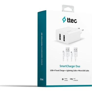 TTEC SmartCharger Duo ürün görseli 1