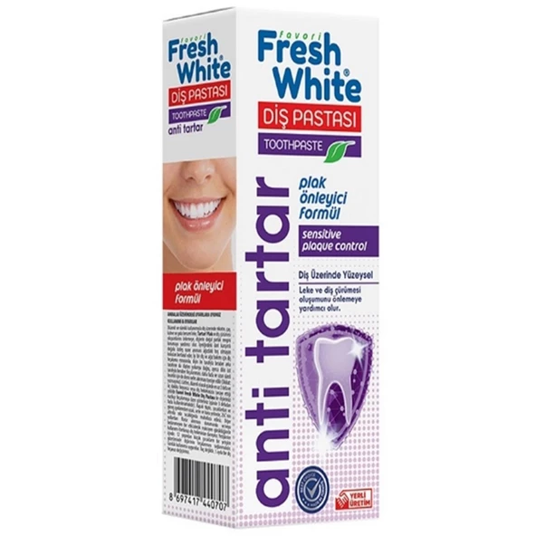 Fresh White Diş Pastası Anti Tartar 90 gr ürün görseli 1