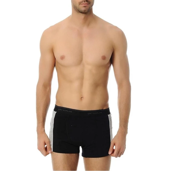 Çift Kaplan 850 Biyeli Pamuklu Elastanlı Erkek Boxer - Resim 4