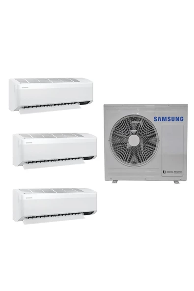 Samsung Wind Free Multi 1+3 Sistem (AJ080TXJ4KH/EA) 7+18+18 Btu 8 kw Dış Ünite ürün görseli 1