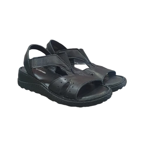 Pierre Cardin Deri Anatomik Bayan Sandalet Ayakkabı ürün görseli 1