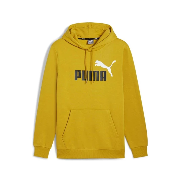 Puma ESS+ 2 Col Big Logo Hoodie Erkek Kapişonlu Sweatshirt 58676429 ürün görseli 1
