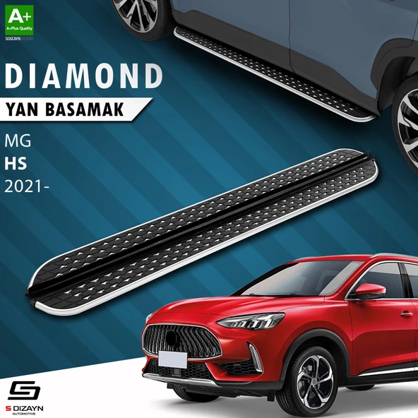 S-Dizayn MG HS Diamond Krom Yan Basamak 183 Cm 2021 Üzeri ürün görseli 1