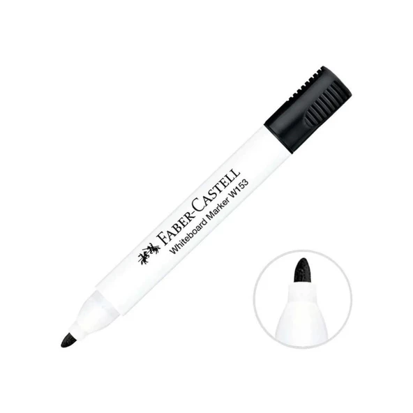 Faber Castell Tahta Kalemi W153 W.Board Markör Siyah 5040254023000 ürün görseli 1