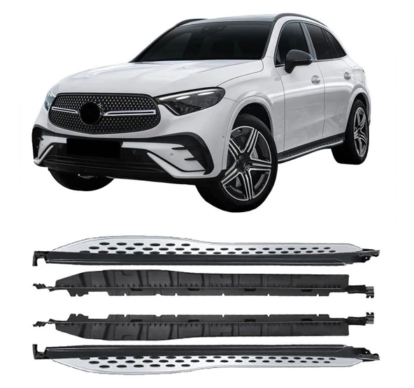 Mercedes GLC X254 C254 2023 Sonrası Uyumlu Oe Style Yan Basamak (İthal) ürün görseli 1