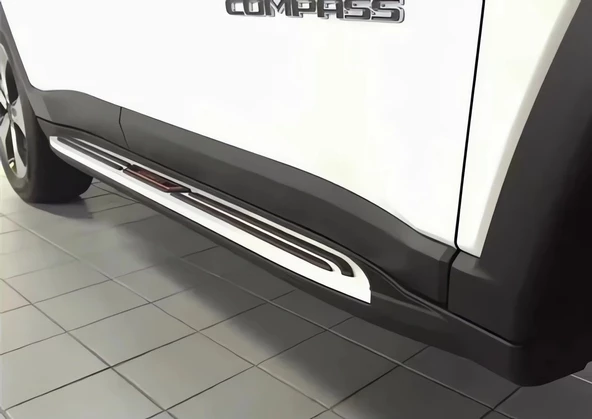 Jeep Compass 2017 ve Sonrası Uyumlu Square Yan Basamak (İthal) - Resim 3