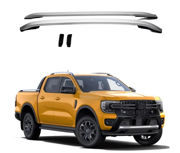 Ford Ranger T9 2023 ve Sonrası OEM Tavan Çıtası Gri (İthal) ürün görseli 1