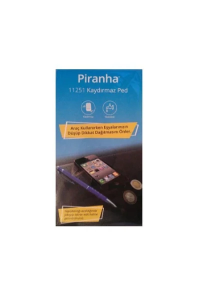 Piranha 11251 Araç Içi Yıkanabilir Kaydırmaz Ped ürün görseli 1