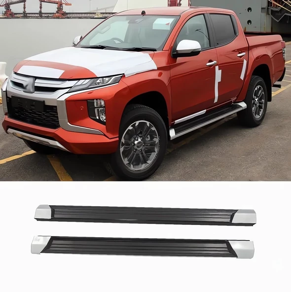 Mitsubishi Triton L200 2019 ve Sonrası New Desing Yan Basamak (ithal) ürün görseli 1
