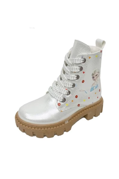Fix Kids 9201P Parlak Deri Trend Fashion Kız Çocuk Bot 26-30 ürün görseli 1