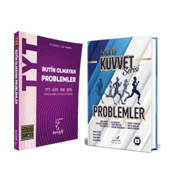 Aktif Ögrenme Problemler ve Karekök TYT Rutin Olmayan Problemler Soru Bankası 2 Kitap Set ürün görseli 1
