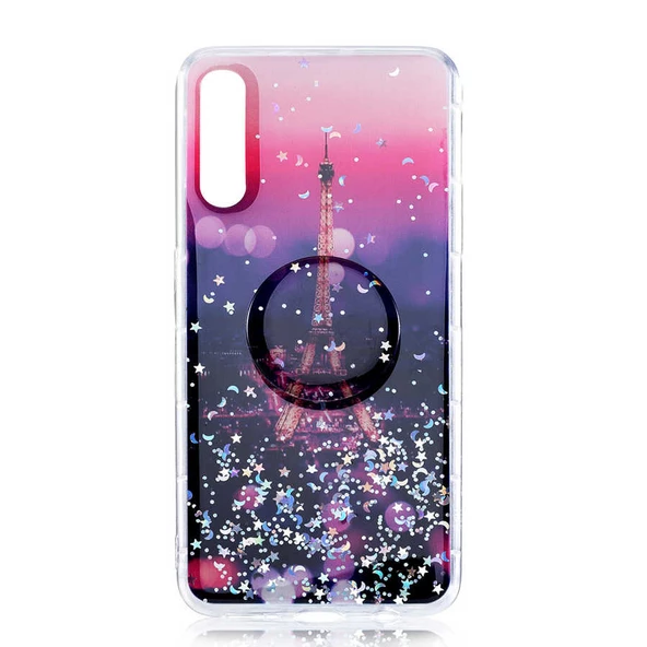 Galaxy A50/A30S Kılıf Pop Soket Renkli Vale Silikon ürün görseli 1