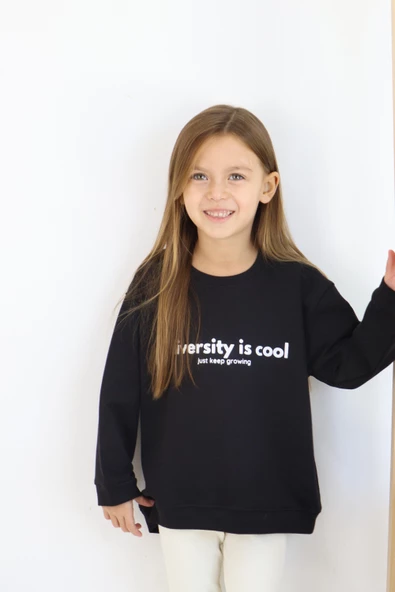 Diversity Baskılı Unisex Sweatshirt - Resim 10