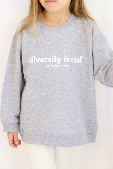 Diversity Baskılı Unisex Sweatshirt - Resim 2