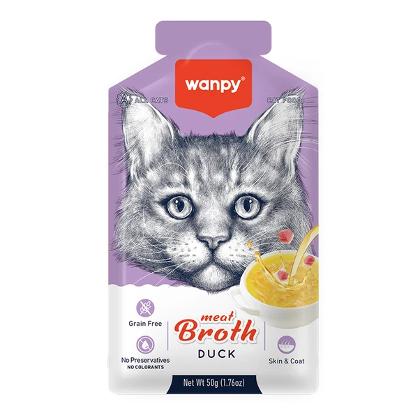 Wanpy Ördekli Kedi Çorbası 50 Gr ürün görseli 1