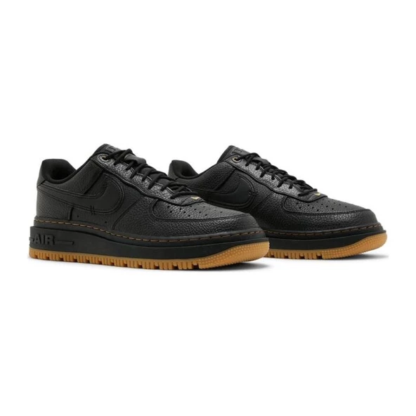 Nike Air Force 1 Luxe Black Gum - Resim 3