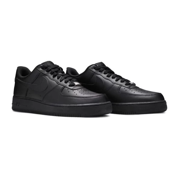 Nike Air Force 1 07 Triple Black - Resim 3