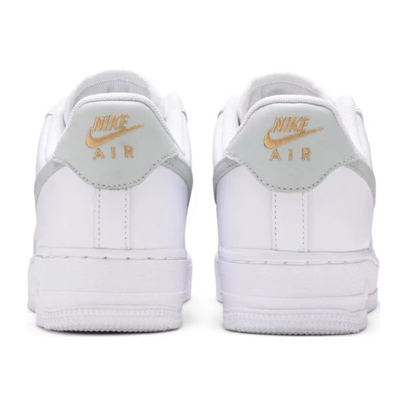 Nike Air Force 1 Low White Grey Gold - Resim 4