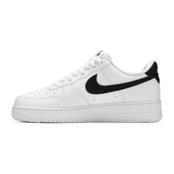 Nike Air Force 1 07 White Black - Resim 2