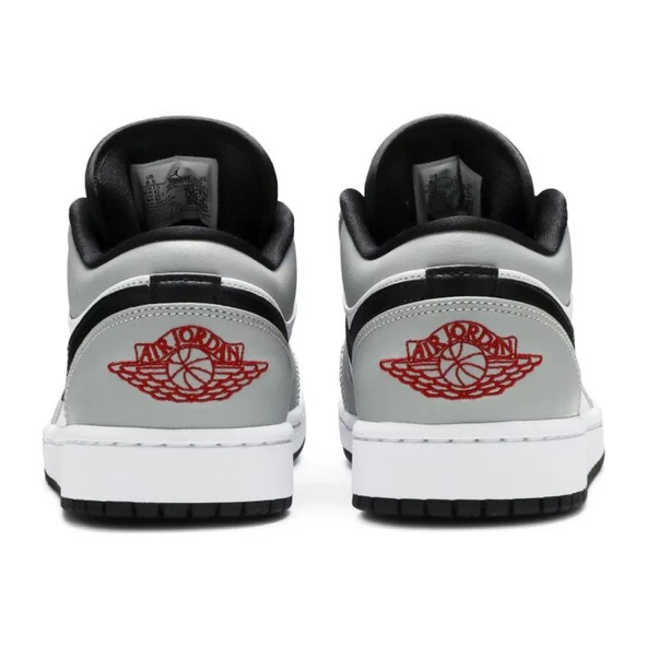 Nike Air Jordan 1 Low Light Smoke Grey - Resim 4