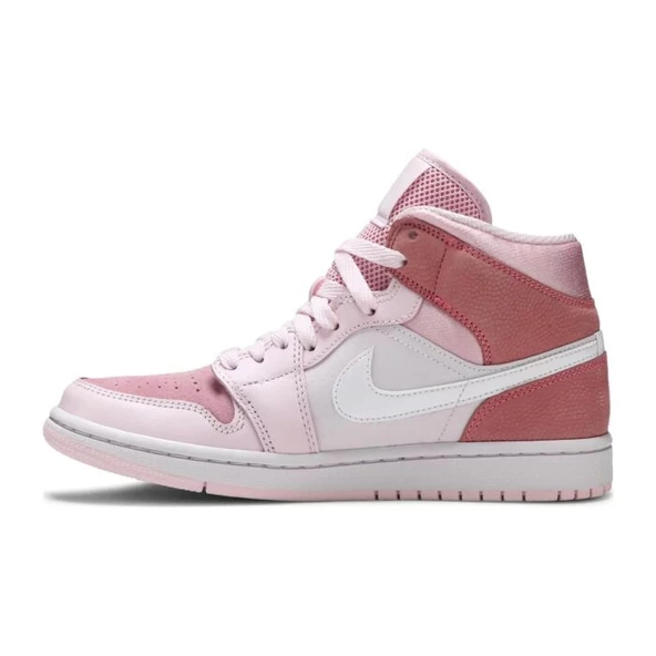 Nike Air Jordan 1 Mid Digital Pink - Resim 2