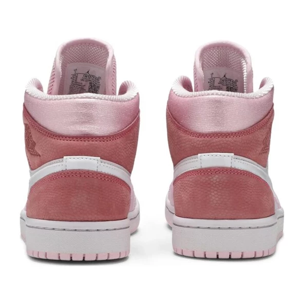 Nike Air Jordan 1 Mid Digital Pink - Resim 4