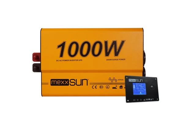 Tam Sinüs UPS (Remote Ekran) 12V 1000W - Resim 2