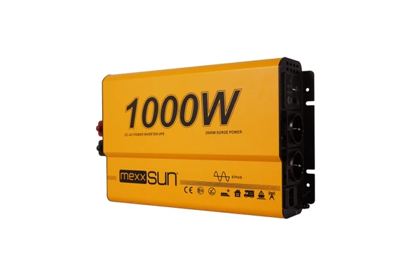 Tam Sinüs UPS (Remote Ekran) 12V 1000W ürün görseli 1