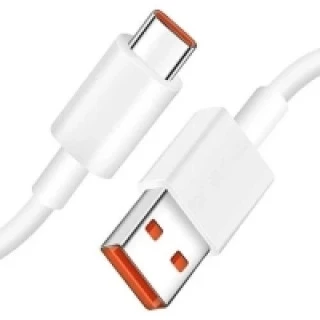 Xiaomi 6A 120W Type-C Beyaz Hızlı Şarj Kablosu Xiaomi Türkiye Garantili ürün görseli 1