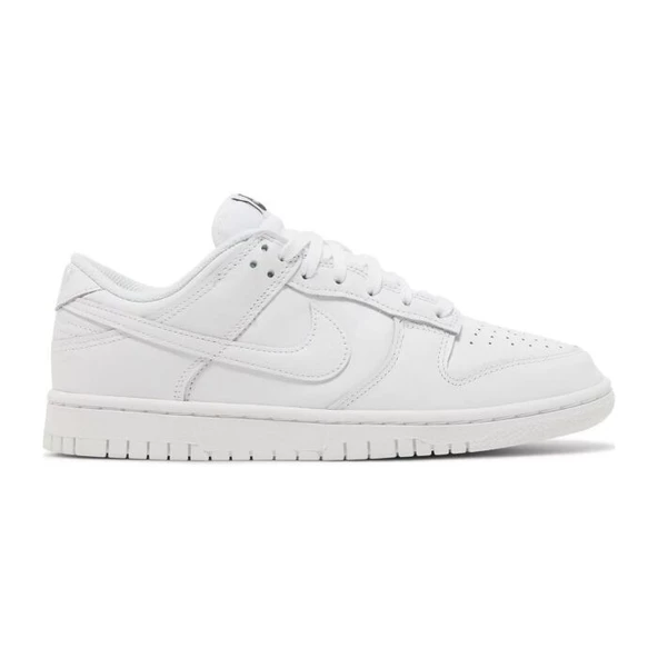 Nike Dunk Low Triple White ürün görseli 1