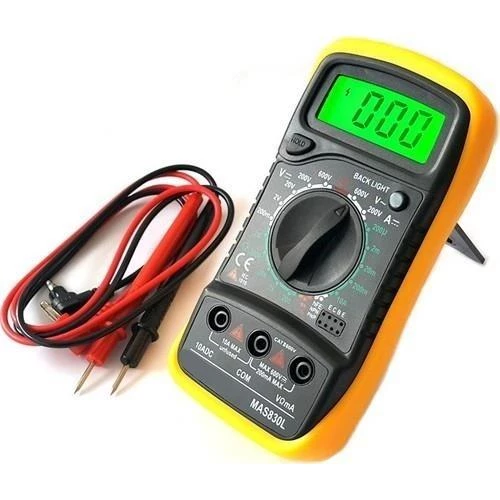 WellHise  MAS830L Dijital Multimetre Ölçü Aleti Işıklı LCD Ekranlı ürün görseli 1