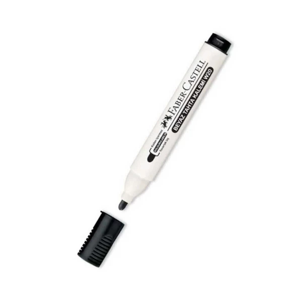 Faber Castell Tahta Kalemi W20 Doldurulabilir Siyah - 10 Adet ürün görseli 1