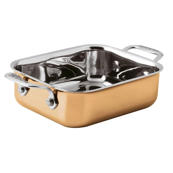 PADERNO MİNİ BAKIR DİKDÖRTGEN TENCERE 12*10 CM 4 H ürün görseli 1