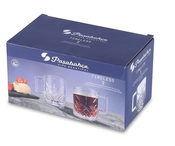 Paşabahçe 55462 250cc 2Li Timeless Kupa - Resim 3