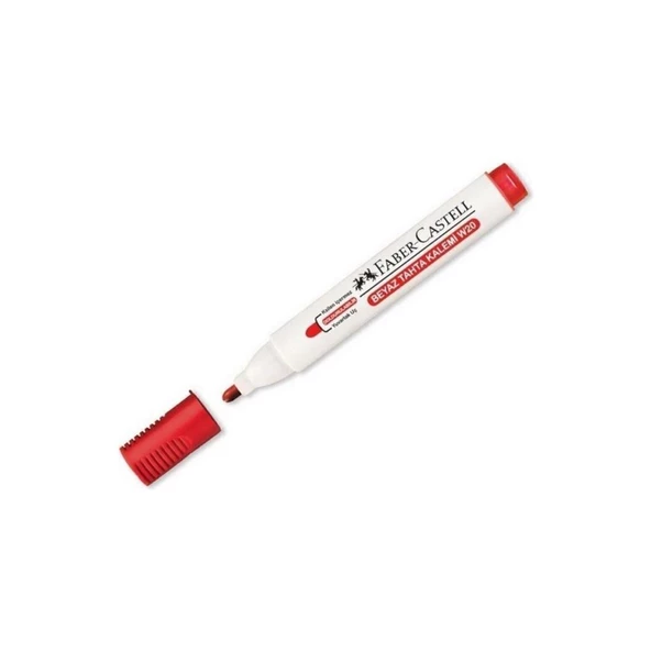 Faber Castell Tahta Kalemi W20 Doldurulabilir Kırmızı - 10 Adet ürün görseli 1