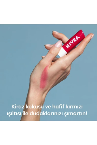 NİVEA LİP STICK KİRAZ - Resim 4