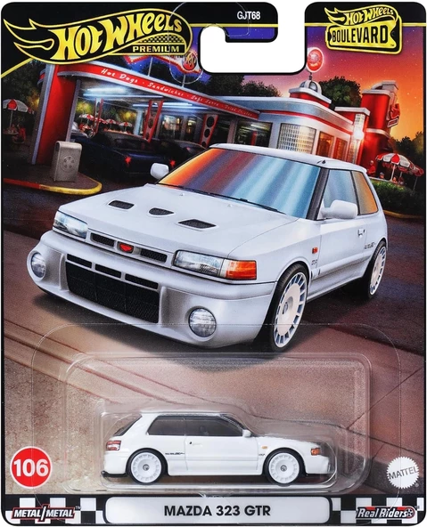 Hot Wheels Boulevard Mazda 323 GTR - Resim 2
