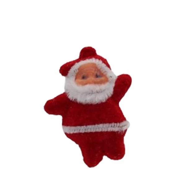 Yılbaşı Noel Baba Çubuklu 5 cm 6'lı Süs - Resim 3