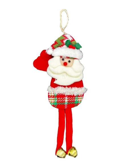 Yılbaşı Kabartma Figür Noel Baba Zilli 30 Cm ürün görseli 1